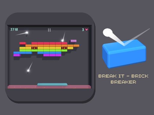 Break It-Brick Breaker HTML5 Online Free Game