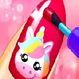 Nail Salon Girl Games