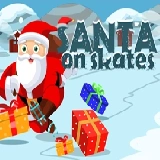 Santa on Skates